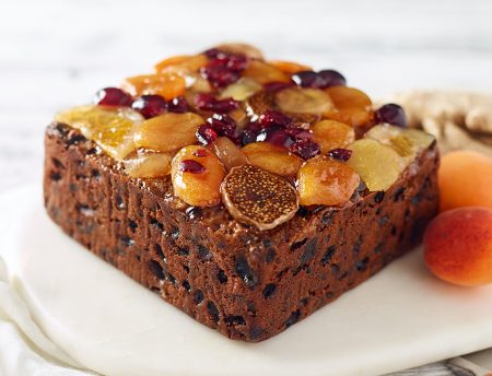 Bejewelled Fruit Cake in a Gift Box