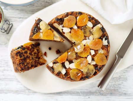 Apricot Lime & Ginger Fruit Cake in a Gift Box