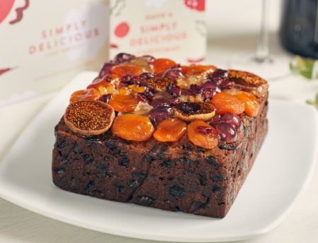 Christmas Bejewelled Cake in a Gift Box