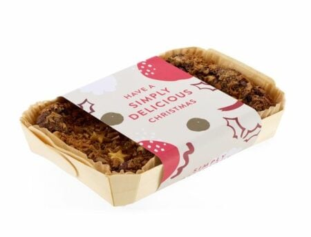 Luxury Christmas Chocolate Brownie