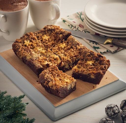 Luxury Christmas Chocolate Brownie - Image 3